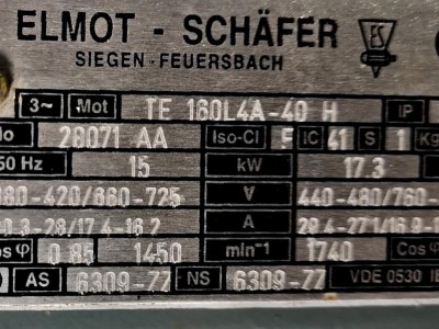 Elmot-Schafer TE Q3H FA 100 L4D三相异步电机图3