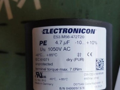 德国Electronicon E53交流强电流电容图1