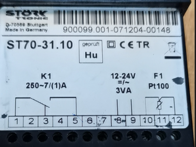 STORK ST70-31.10 温控器图1